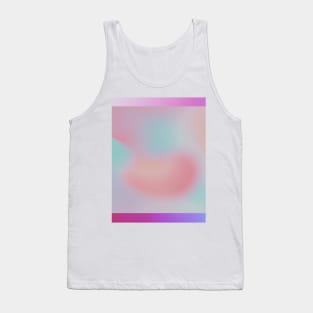 Abstract pastel summer rainbow Tank Top